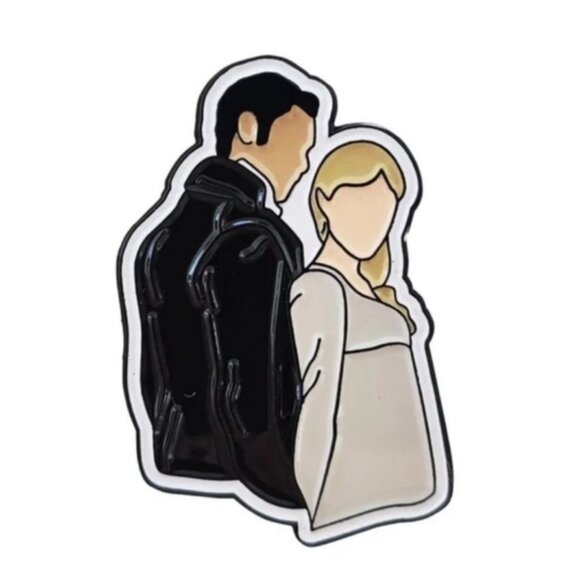 Bridgerton Daphne Bridgerton  & Simon Basset Enamel Pin - Picture 1 of 3